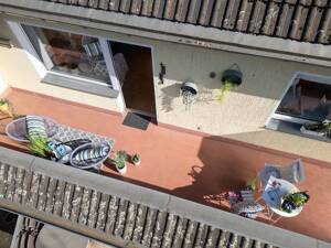 Wunderschöne, kleine Wohnung - komplett renoviert mit sehr großem Balkon und Blick ins Grüne – 47119 Duisburg – Vorschaubild 2