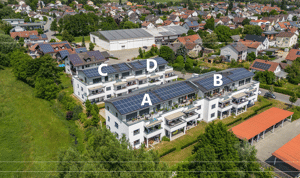KFW Energieeffizienzhaus! Neuwertige 2-Zimmer Etagenwohnung mit großem Balkon! – 94315 Straubing – Vorschaubild 4