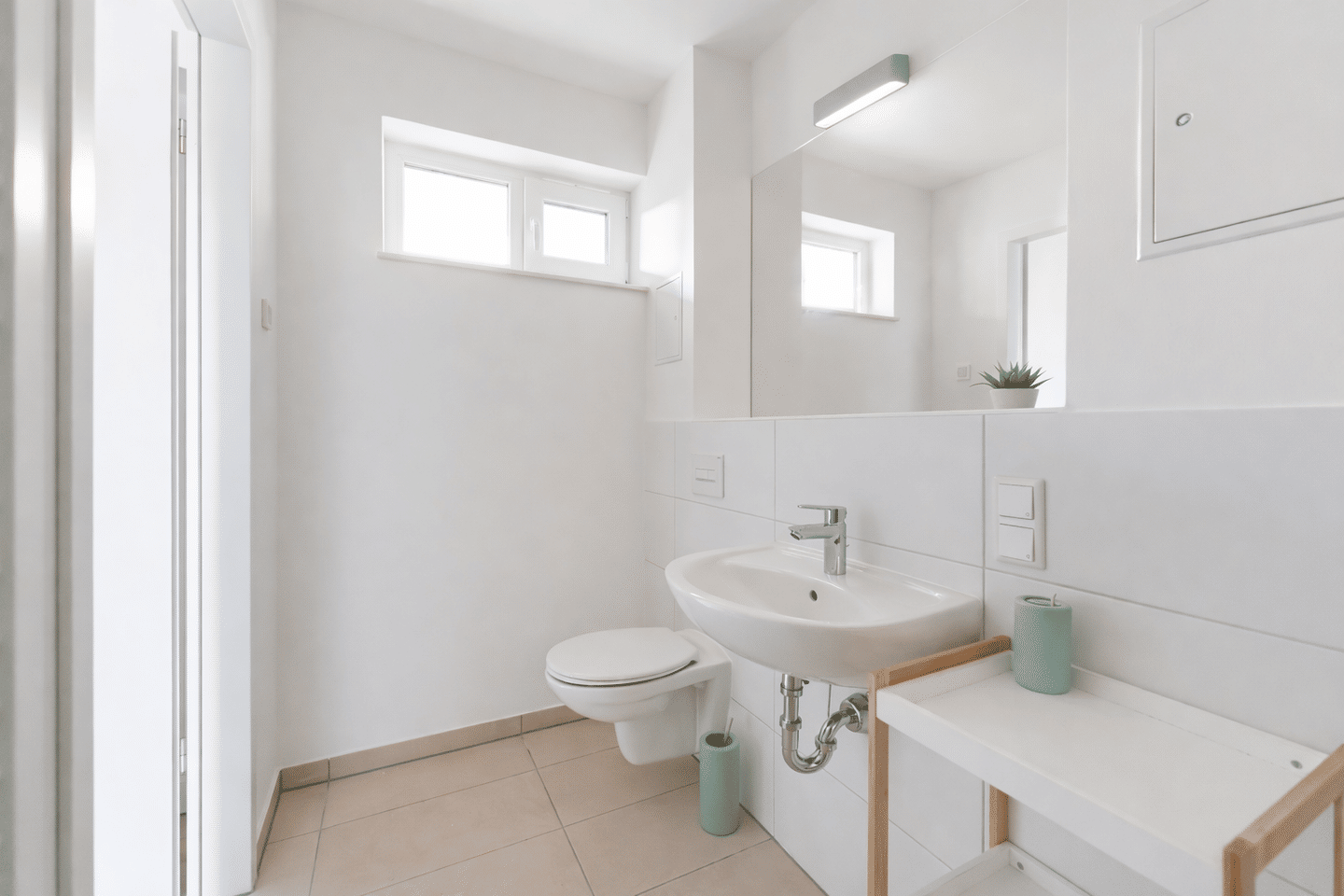 Ankommen, wohlfühlen, studieren: Exklusives Design-Apartment |möbliert|Fahrstuhl |Unilage|Dachgarten – Magdeburg – Vorschaubild 5