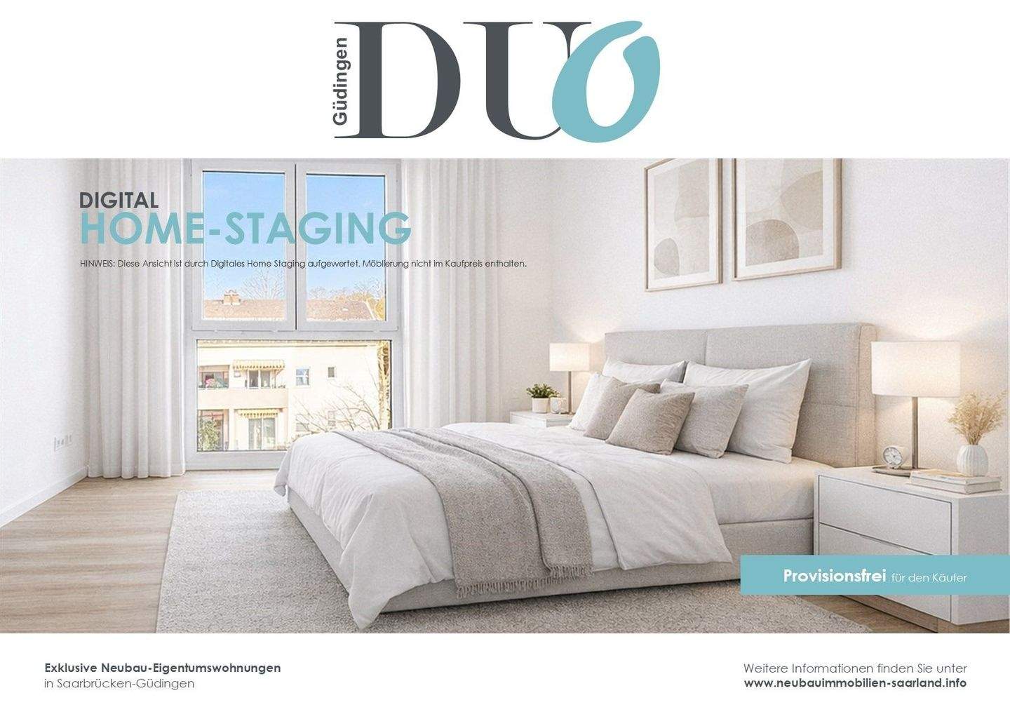 **** DUO Saarbrücken-Güdingen **** Energieeffiziente und bezugsfertige Neubau-Eigentumswohungen – Saarbrücken – Vorschaubild 4