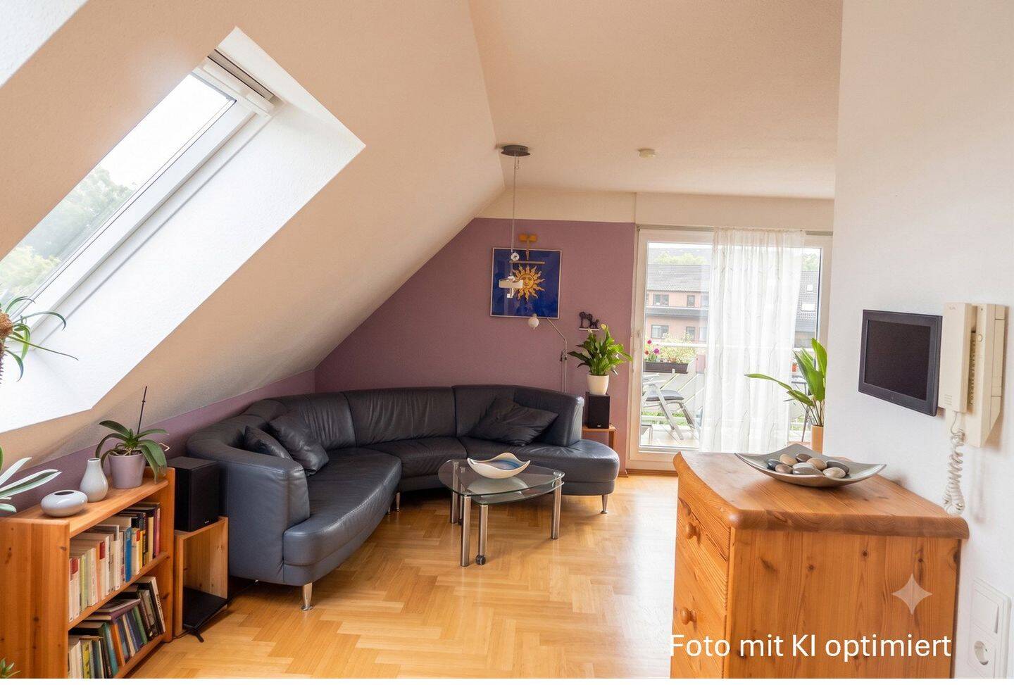 Helle Maisonette mit ausgebautem Spitzboden und 2 Stellplätzen – Haan – Vorschaubild 4