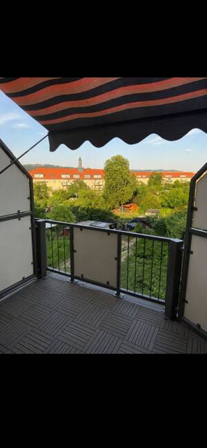Maisonettewohnung mit 2 Balkonen und Blick ins Grüne