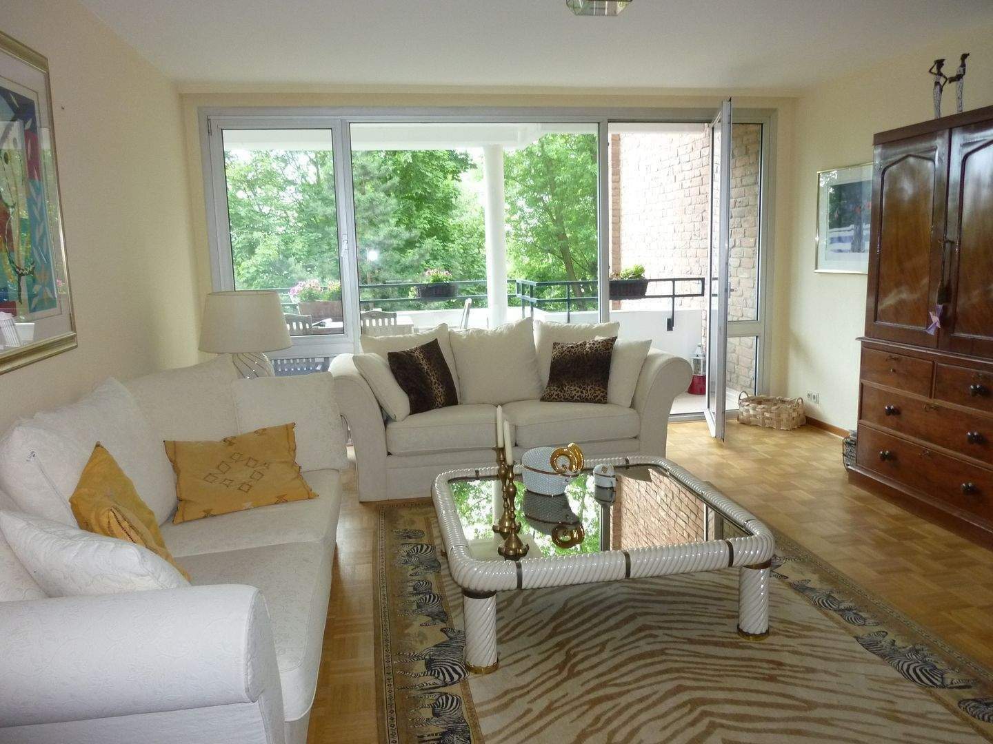 D-Nähe Zoopark: schicke 3 Zi.Whg. 95 m², gr.Sonnenbalkon,Lift, Garage, Schwimmbad u. Sauna – Düsseldorf – Vorschaubild 3