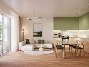 4-Zimmer-Apartment mit Balkon in nachhaltigem Neubau - 3.1.2