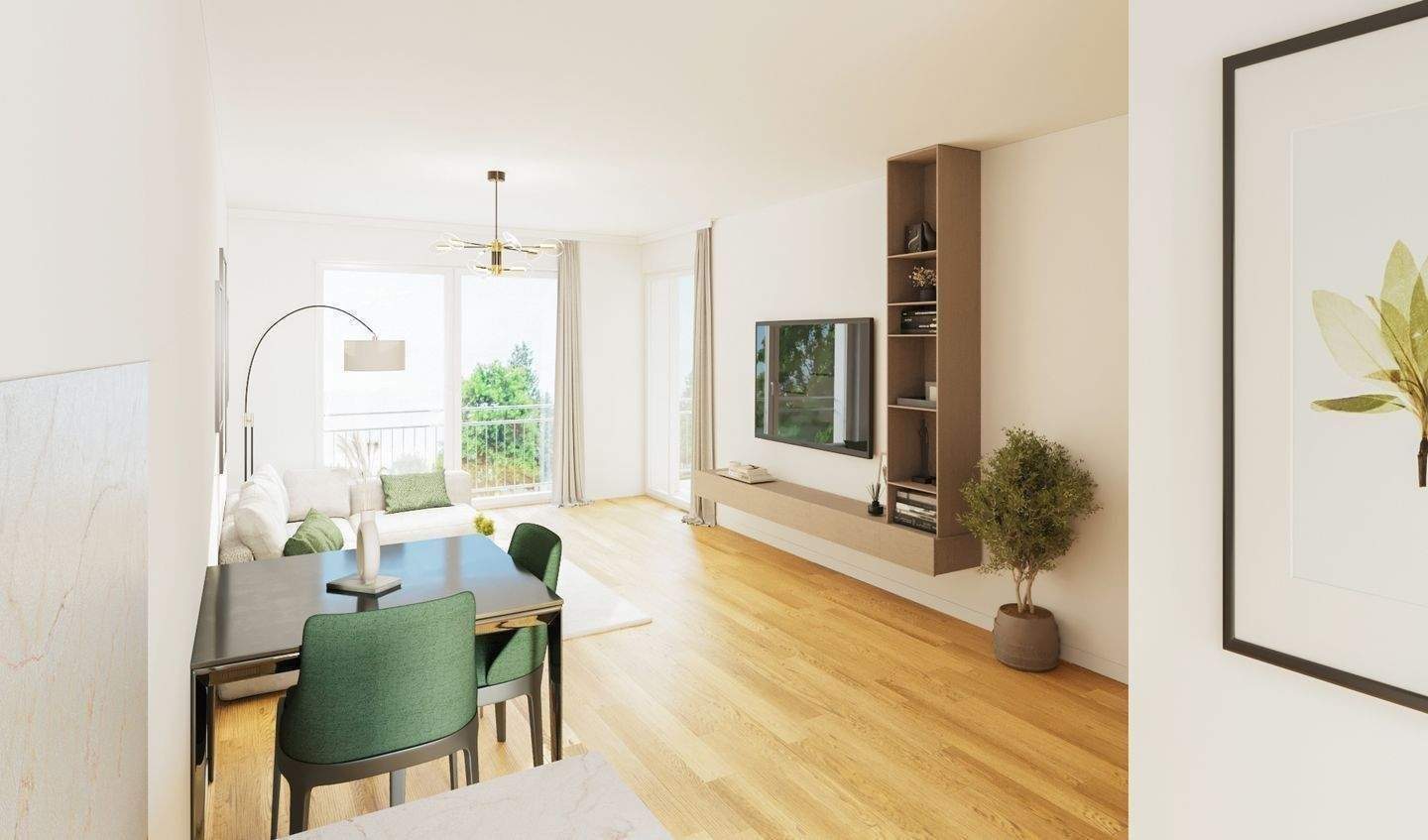 Kapitalanlage - 5% AfA für 6 Jahre, Mietgarantie 18,- €/m! U-Bahn um die Ecke, sonniger SW-Balkon, Top Infrastruktur – Nürnberg – Vorschaubild 5