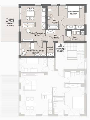 3-Zimmer Neubau-Eigentumswohnung in ruhiger Lage in Grafing b. München – 85567 Grafing – Vorschaubild 4