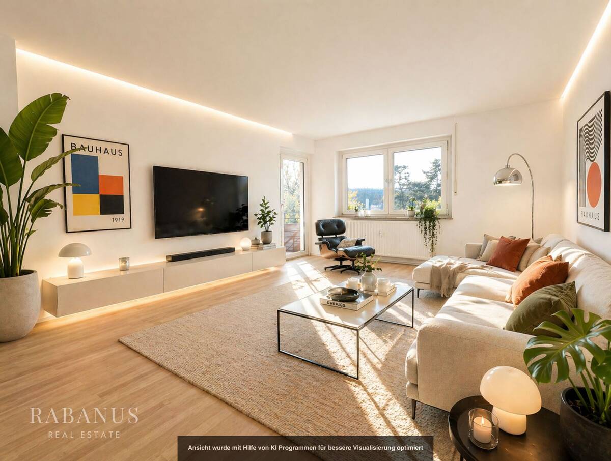 Helle 3-Zimmer-Wohnung - Balkon, EB Küche, WG geeignet - Nähe Siemens Campus *aktuell vermietet* – 91052 Erlangen – Bild 1 von 9