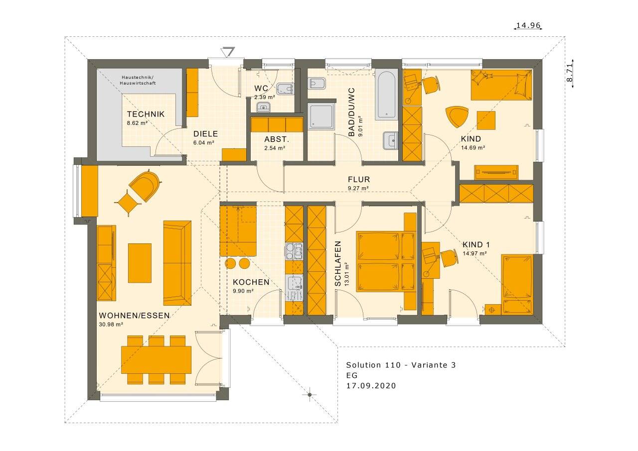 Alles auf einer Ebene - Ein Bungalow, der Spaß macht! – Gusenburg – Vorschaubild 2