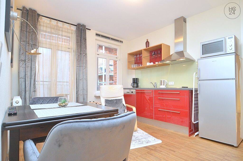 Schön möbliertes, gepflegtes Apartment mit WLAN und Balkon in St.-Johannis – Nürnberg – Vorschaubild 3