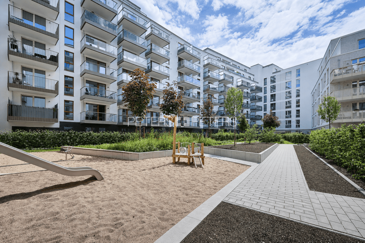 + 5-Zimmer Neubauwohnung mit zwei Terrassen in Rothenburgsort + Urban.Isle + – 20539 Hamburg – Bild 1 von 7