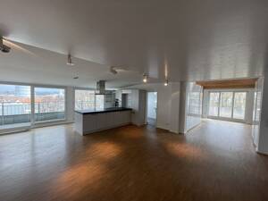 Intressante Kapitalanlage: Großzügige 3-Zimmer-Penthousewohnung im Loftstil mit Blick ins Grüne: S-Ost