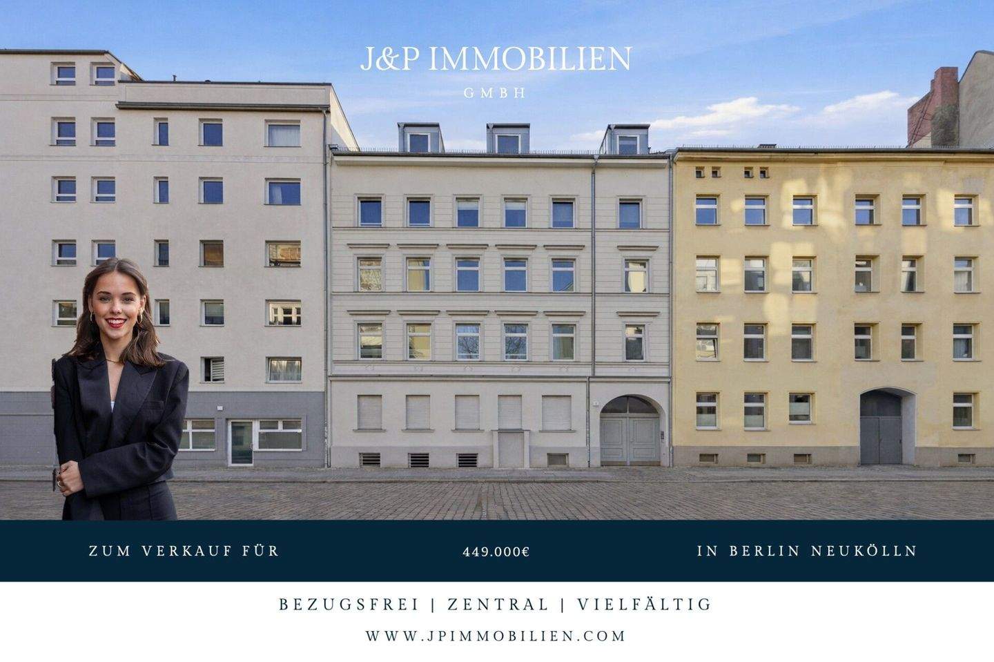 Reserviert! Toplage Maybachufer: Sonnige Altbauwohnung mit Balkon & Tageslichtbad