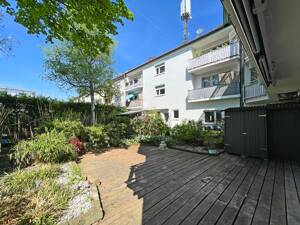 Elegante, helle Gartenwohnung. Traumhafte, ruhige Terrasse. Sofort verfügbar. – 80997 München – Vorschaubild 4