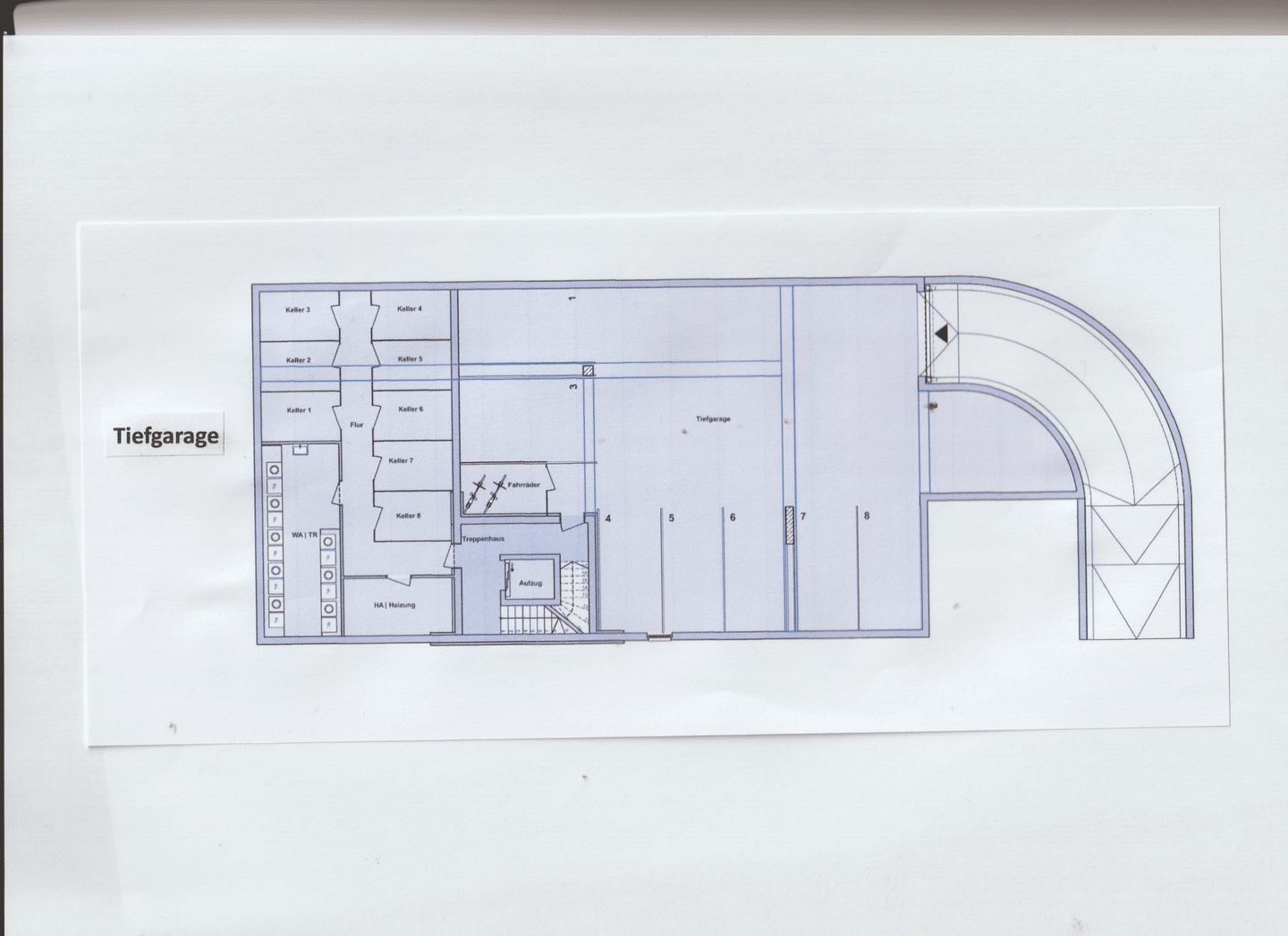 NEUBAU-Exklusive Zweizimmer Wohnung 59,00 m2- EG mit Garten - Energieeffizienz KfW 40 EE-Personenaufzug-Barrierefrei / Seniorengerecht / Tiefgarage – Oberhausen – Vorschaubild 6