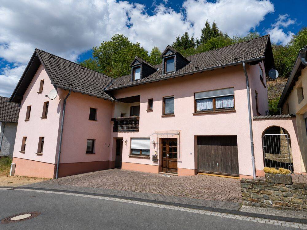 Zwei Familienhäuser, zwei Garagen & 2.842 m² Grundstück - vielseitiges Anwesen in Plütscheid