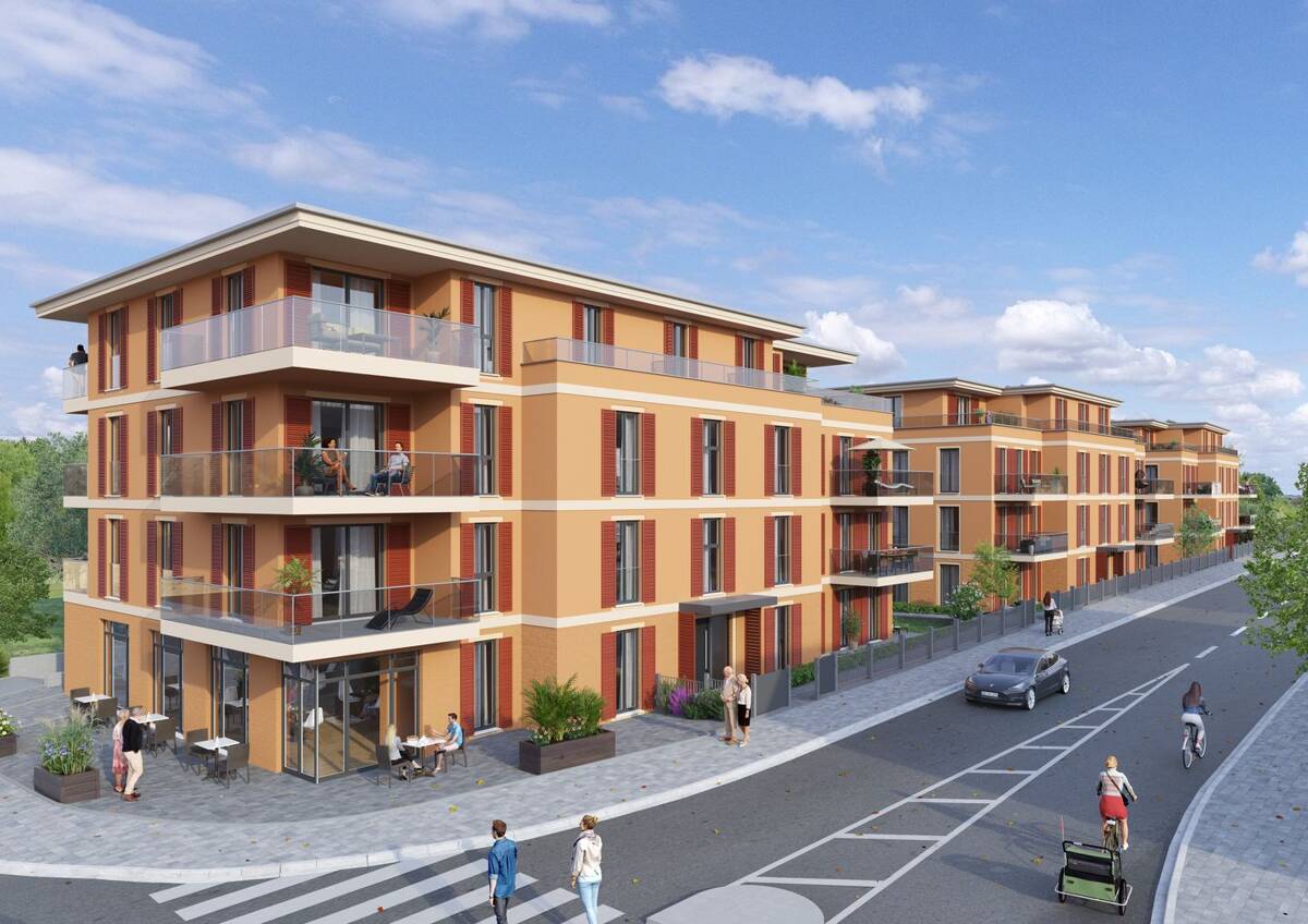++ ERSTBEZUG ++ 2-Zimmer, barrierefrei, große Terrasse und 40 m² Gartenanteil ++ – 1219 Dresden – Bild 1 von 5