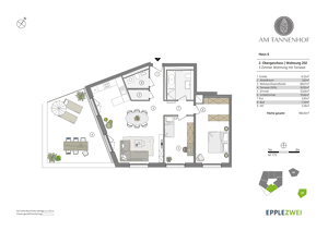 3-Zimmer-Neubau mit Penthaus-Charakter: Über 30 m² Süd-Dachterrasse in Baden-Baden. – 76530 Baden-Baden – Vorschaubild 8