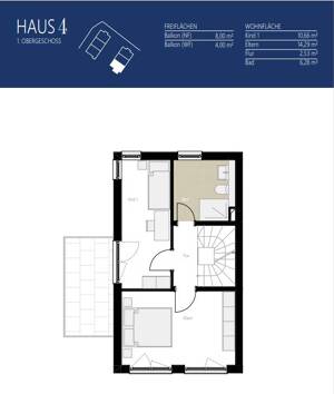 AIGNER - Haus 4: Neubau mit Konzept - Stilvolle 3-Spänner für Familien und Individualisten – 81249 München – Vorschaubild 7