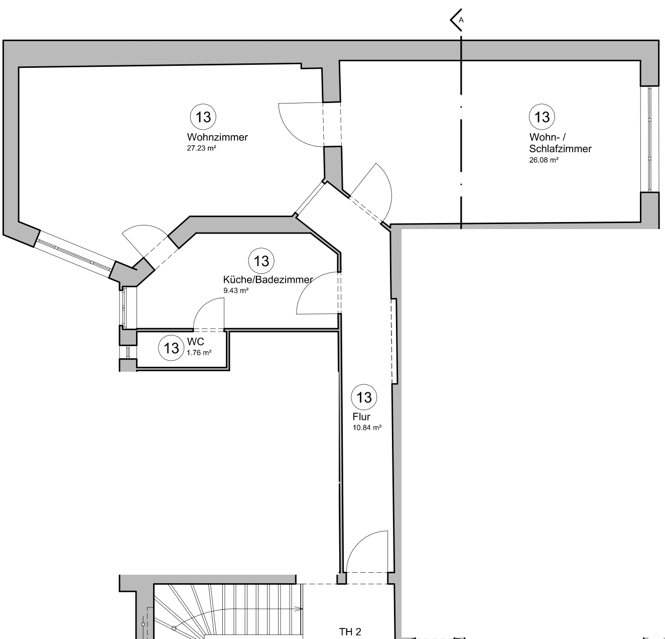 Investment mit Stil: Großzügige 2-Zimmer-Altbauwohnung in der City West / Ku'damm! - vermietet – Berlin – Vorschaubild 2