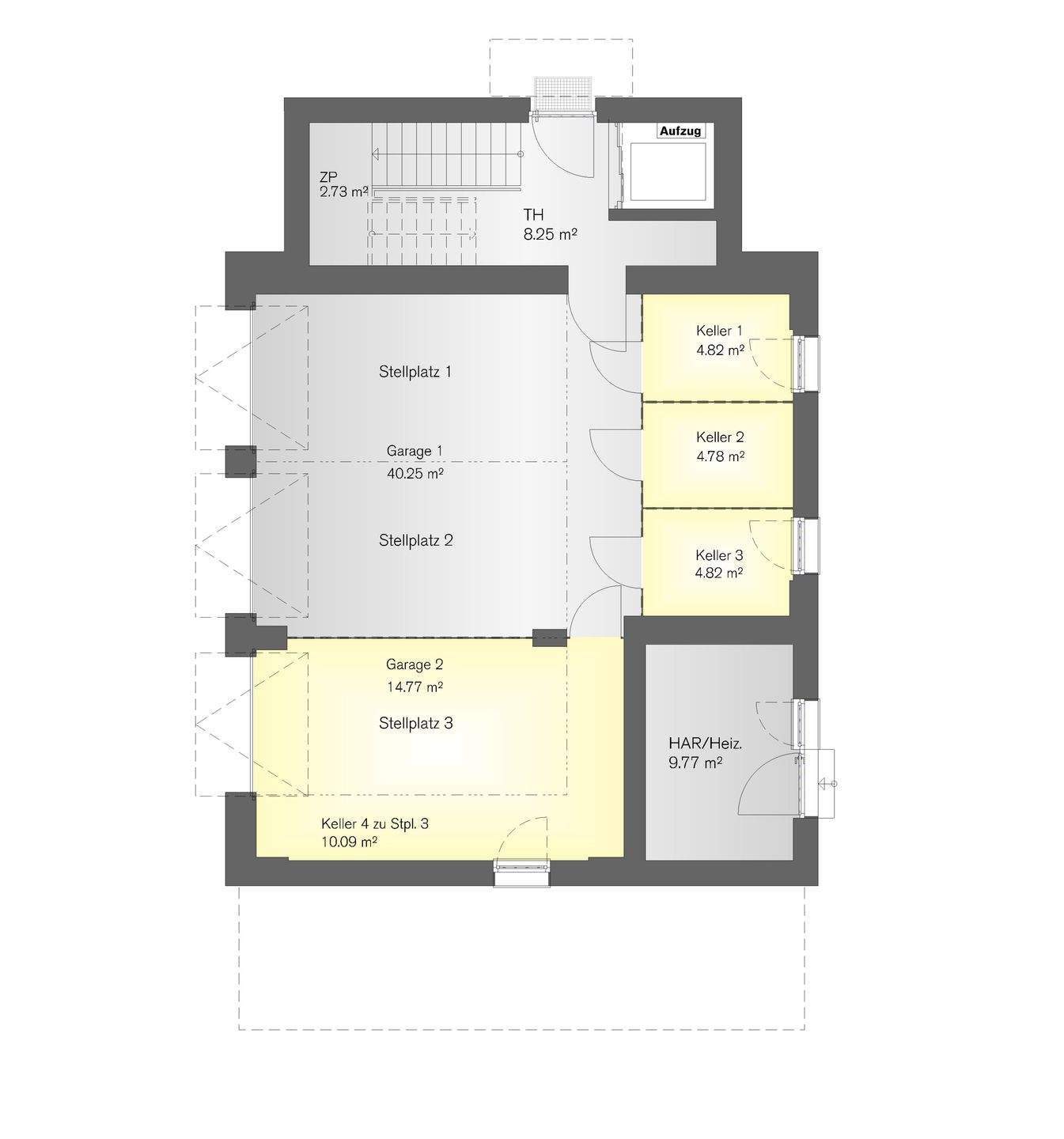 Wohnen auf dem Kaßberg – Neubau KfW 40 Mehrfamilienhaus mit 4 Eigentumswohnungen – Chemnitz – Vorschaubild 3