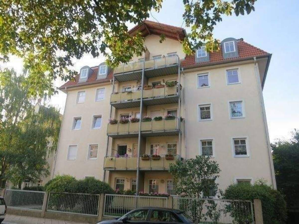 Sonnige 3-R-Neubauwohng. mit Südbalkon u. ebenerdiger Dusche in ruhiger grüner Lage von Dresden-Cotta – 1157 Dresden – Bild 1 von 9