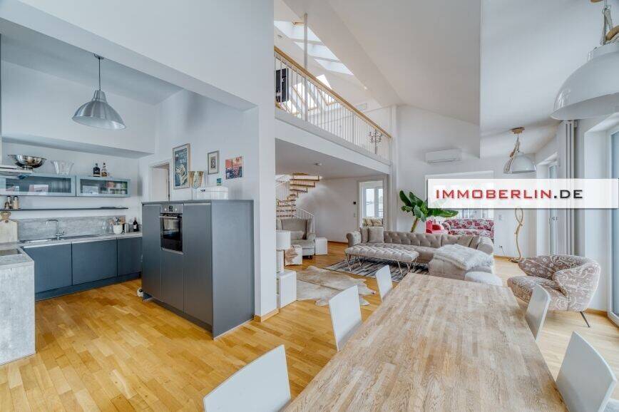 IMMOBERLIN.DE - Sensationelles Penthouse mit Galerie & großer Sonnenterrasse am Potsdamer Platz – Berlin – Vorschaubild 2