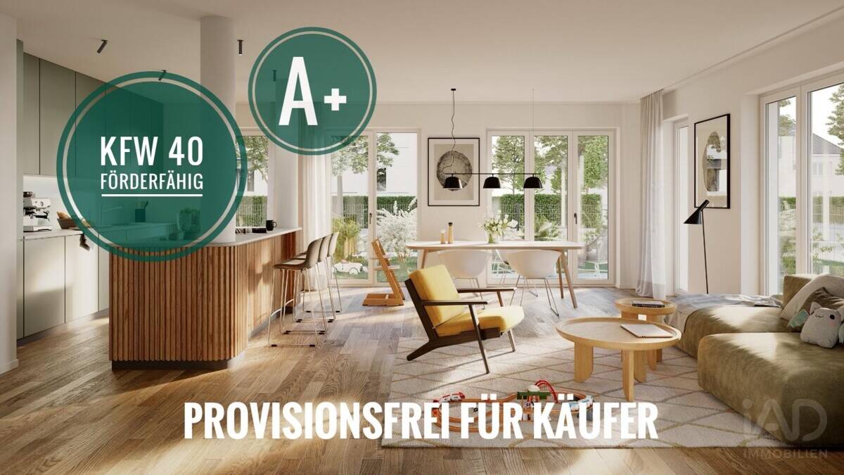 Bezugsfertig ab Juli - Moderne Maisonette-Wohnung mit 6 Zimmern, Garten und Terrasse - KFW 40! – Berlin – Vorschaubild 2