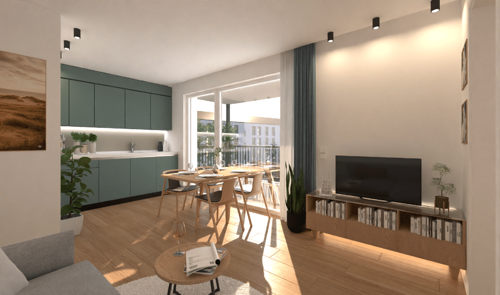 Großerr Balkon mit Südausrichtung – Regensburg – Vorschaubild 6