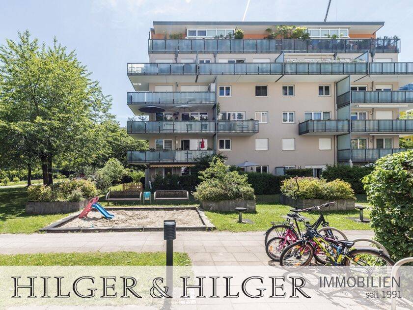 Ca. 33 m² großer, lichtdurchfluter Wohn-, Koch- und Essbereich plus 18 m² Balkon davor – München – Vorschaubild 2