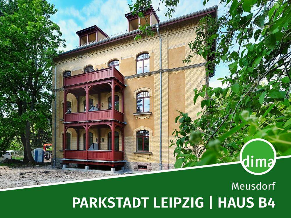 ERSTBEZUG Parkstadt Leipzig | Balkon, 2 Bäder, HWR, Parkett, Fußbodenheizung, Stellplatz u.v.m.