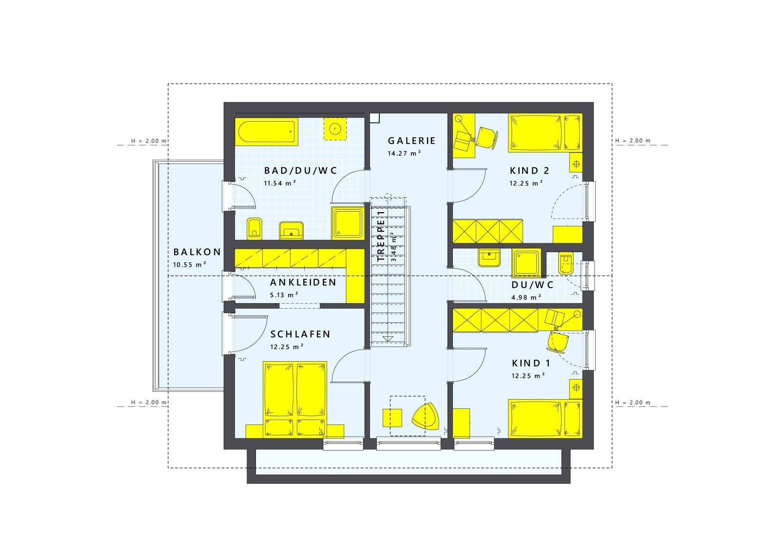 LivingHaus Lebens(t)raum - Dein individuell geplantes 5-Zimmer-Fertighaus in Kiel individuell geplant mit 18 monatiger Festpreisgarantie ! – Kiel – Vorschaubild 8
