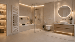 Möbliertes Loft im Prenzlauer Berg – EG-Wohnung am Helmholtzplatz, rollstuhlfreundlich – 10437 Berlin – Vorschaubild 7