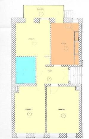 Helle 3-Zimmerwohnung mit Balkon und Parkettboden in Zentrum-Nord ! – 4105 Leipzig – Vorschaubild 6