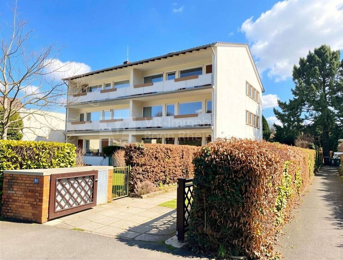 Gepflegte 3-Zimmer-Erdgeschosswohnung mit Gartennutzung und Stellplatz – 53175 Bonn – Bild 1 von 9
