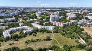 Sonnige Terrassen-Wohnung mit Blick ins Grüne in Perlach – 81737 München – Vorschaubild 2