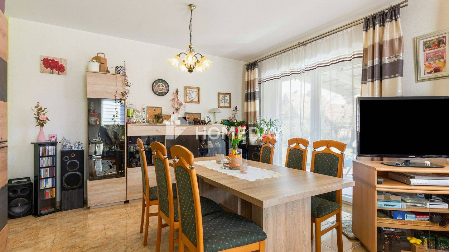 Stilvoller Bungalow in ruhiger Lage - Wohnen auf einer Ebene mit großzügigem Gartenparadies – Badbergen – Vorschaubild 4