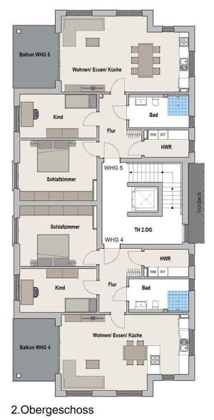 Neubau von 6 Eigentumswohnungen (Wohnung 3) – 59075 Hamm – Vorschaubild 7