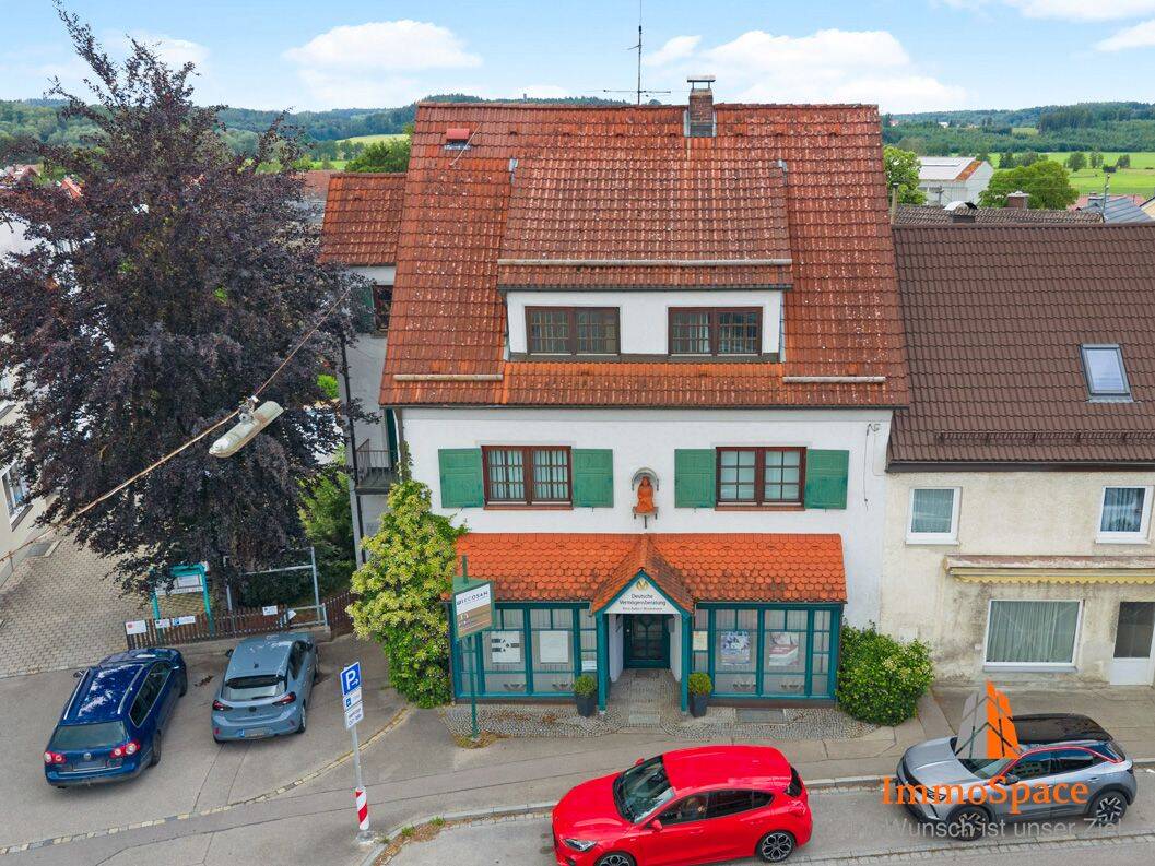 *** 3 Parteienhaus mit 2 Wohnungen, 1 Büro + Atelier mit Garten! *** – Diedorf – Vorschaubild 2