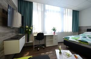 freies 1-Zimmer-Apartment für 2 Personen, komfortabel & bequem ausgestattet, Innenstadt Offenbach – 63065 Offenbach am Main – Vorschaubild 3