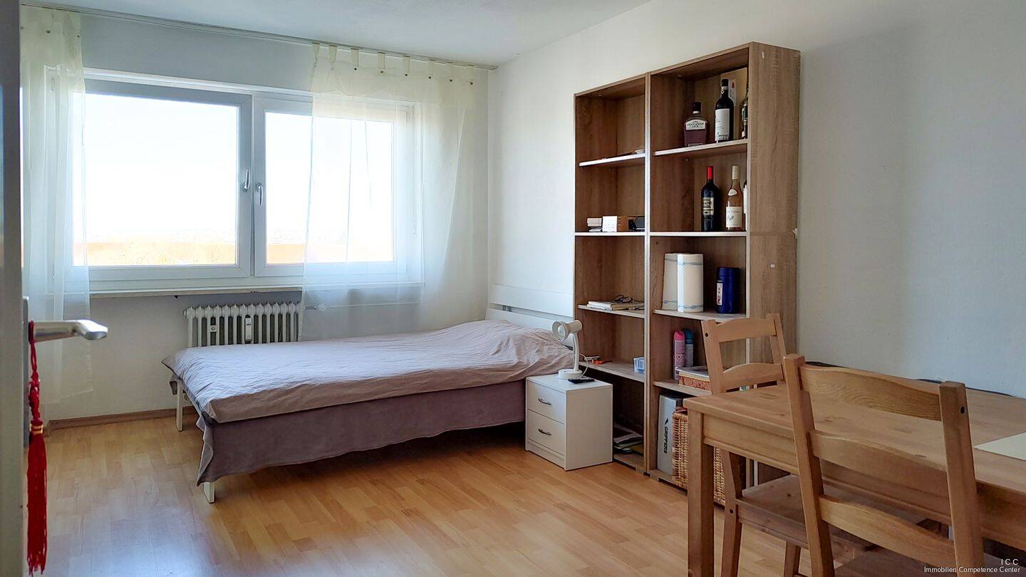 Klein, aber Ohoo! Intelligente Aufteilung 1-Zimmer-Apartment Zu verkaufen in Uni-Stadt-Regensburg – Regensburg – Vorschaubild 3