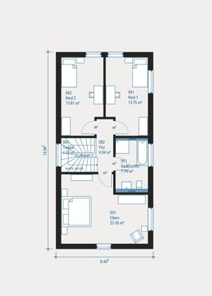 Stadthaus im Baukau-Ost - Individuelle Wohnträume mit allkauf verwirklichen – 58091 Hagen – Vorschaubild 3