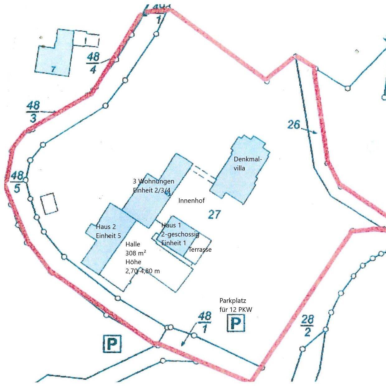 Remagen Rolandseck Villa von 1883 mit vermieteten Nebengebäuden in Form einer schottischen Hofanlage – Remagen – Vorschaubild 9