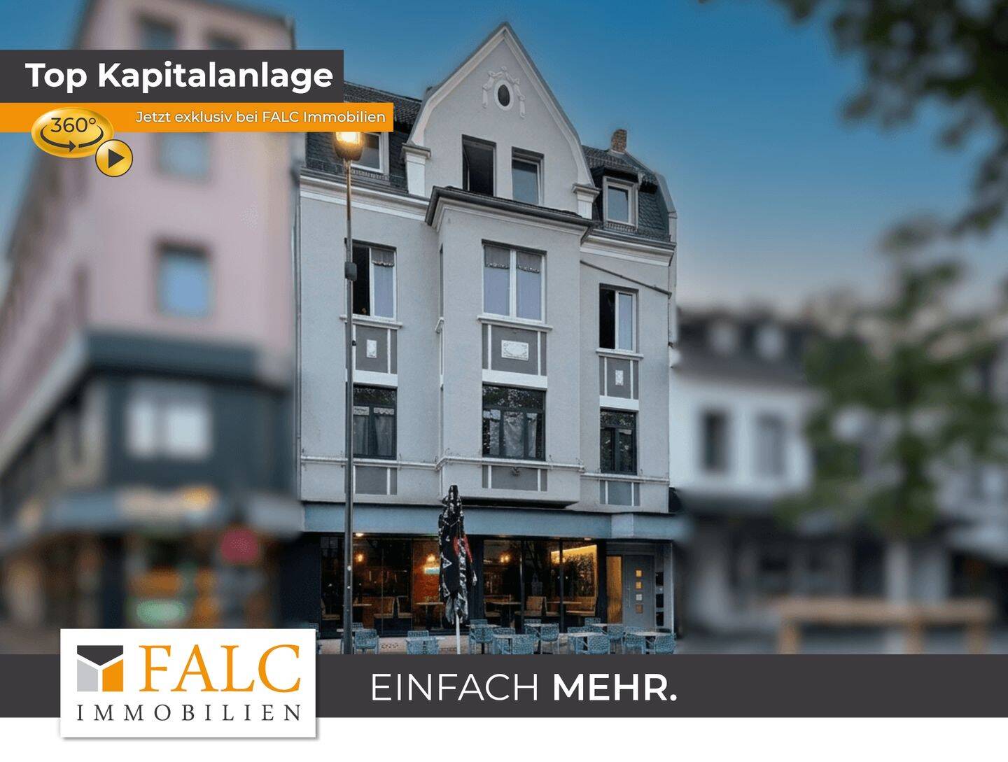 Renditestarkes Wohn- und Geschäftshaus in absoluter Spitzenlage von Neuwied-Stadt - Luisenplatz