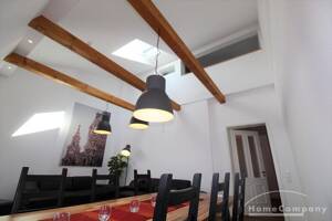 19249 HomeCompany Dresden Möbliert/ Furnished Traumhafte 4-Zimmer Maisonett-Wohnung mit Blick zur Elbe max. 4 Personen – 1127 Dresden – Vorschaubild 5