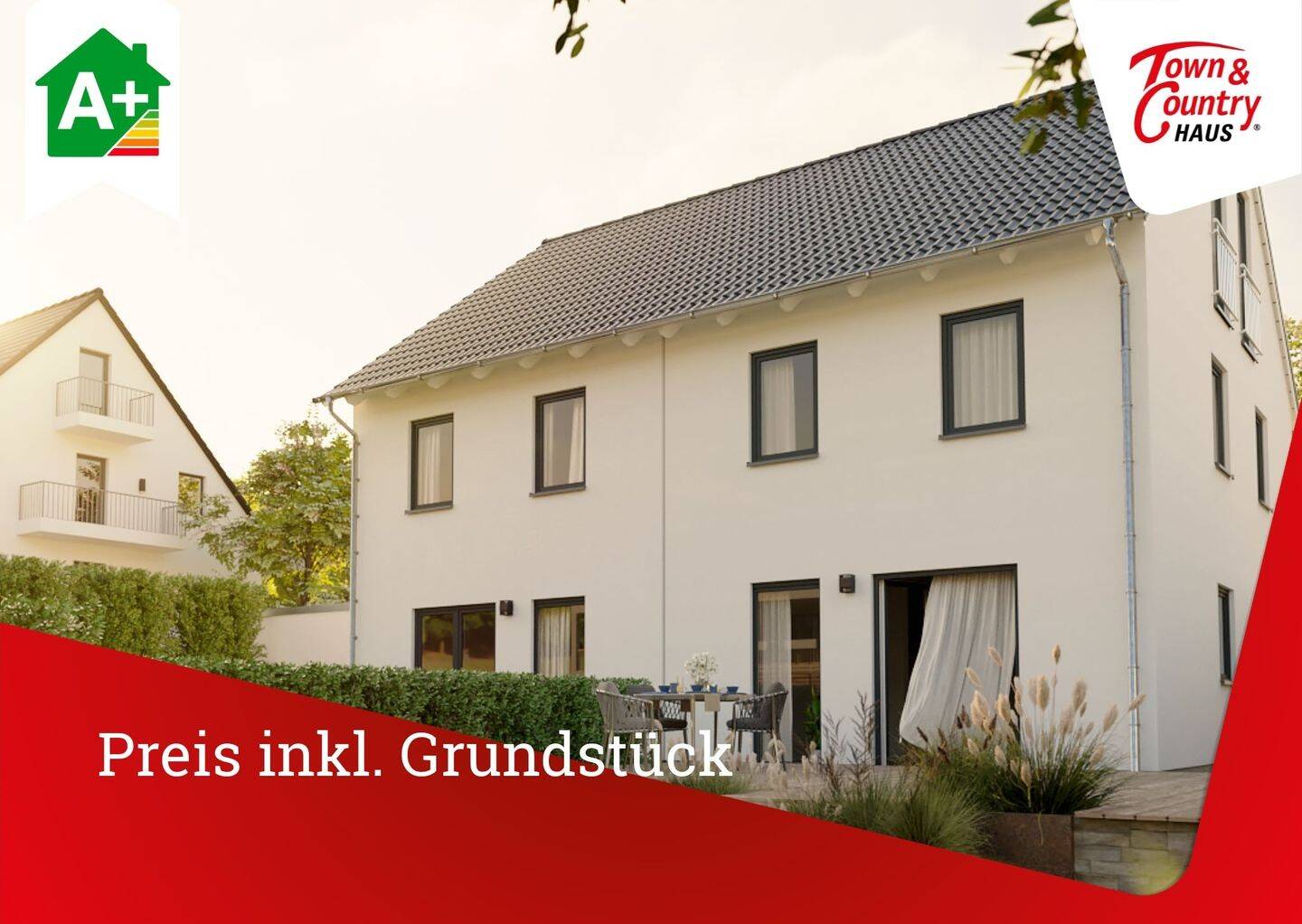 2x Doppelhaushälften, massiv gebaut, Preis inkl. Grundstück