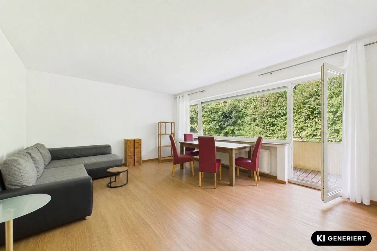 Ruhig gelegen und dennoch zentral: 2-Zimmer-Wohnung mit Gartenbalkon in Kinderhaus – 48159 Münster – Bild 1 von 4