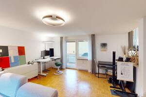 Zentral & ruhig in Schwabing: Schöne Wohnung mit 2 Balkonen, Aufzug und Nähe zum Englischen Garten – 80802 München – Vorschaubild 2