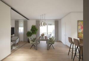 Außergewöhnliche 3-Zimmer Wohnung mit Balkon und Tageslichtbad