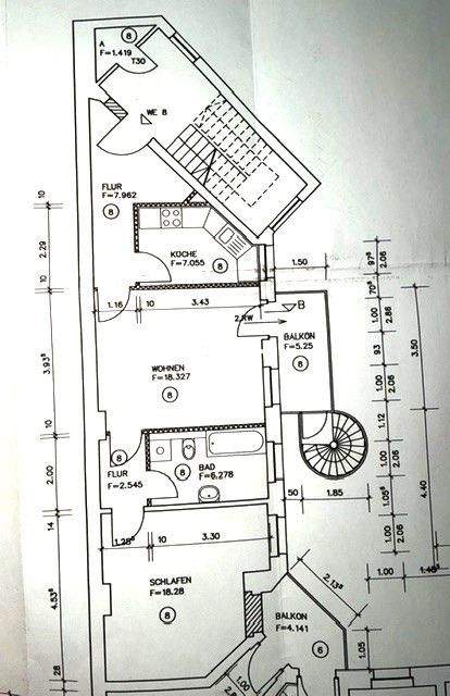 Gemütliche 2-Raum Wohnung mit Balkon in der Altstadt. – Magdeburg – Vorschaubild 4