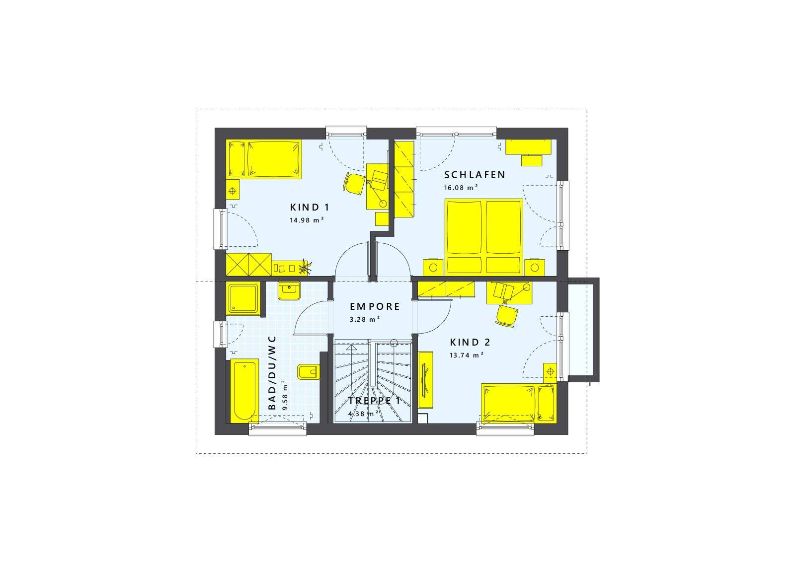 Traumhaus in TOP-Lage - maßgeschneidert für ihre Familie // 2 Kinderzimmer/ Homeoffice und Grundstück inkl. – Magdeburg – Vorschaubild 5